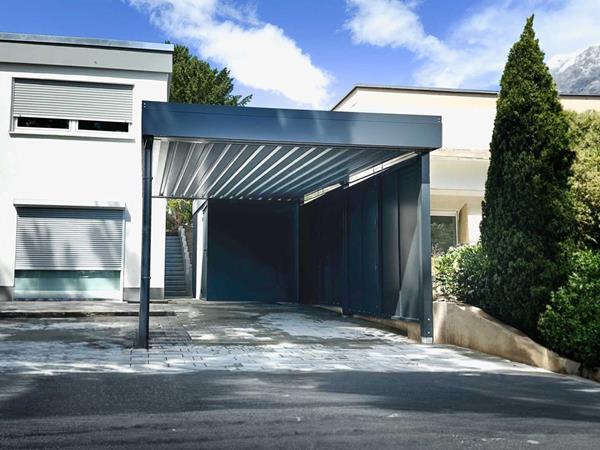 Carports modulaires en acier