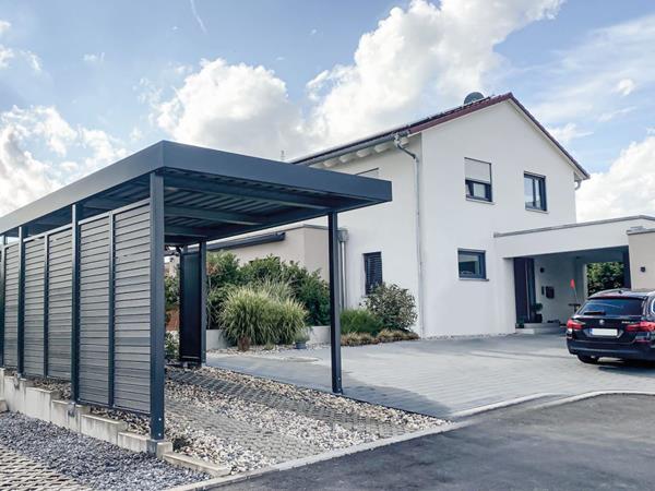 Modulare Stahlcarports - Produkte