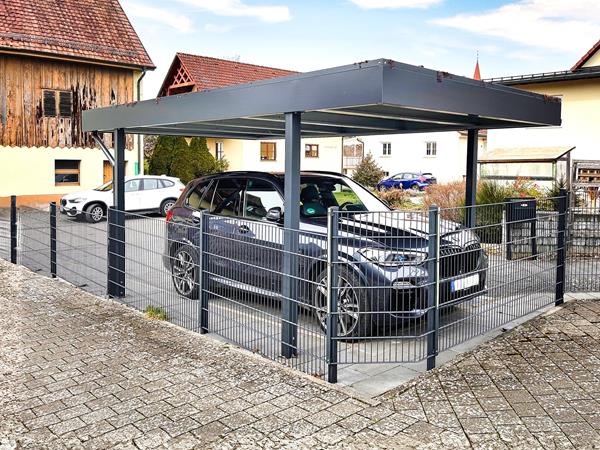 Modulare Stahlcarports - Produkte